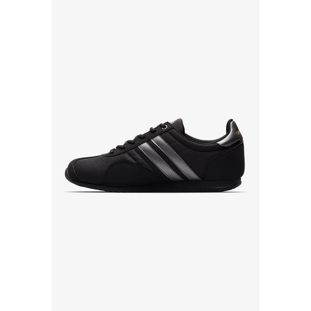 Lescon 0465 Campus 3 Erkek Sneaker Spor Ayakkabı - BTMK00465-Siyah-42