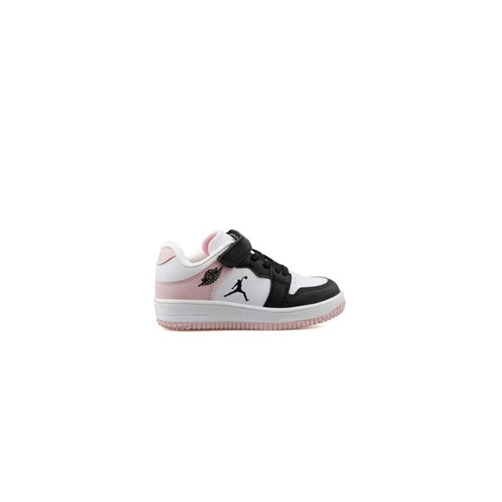Cool 0578 Air Force Mevsimlik Çocuk Spor Ayakkabı - Beyaz Pembe - 27