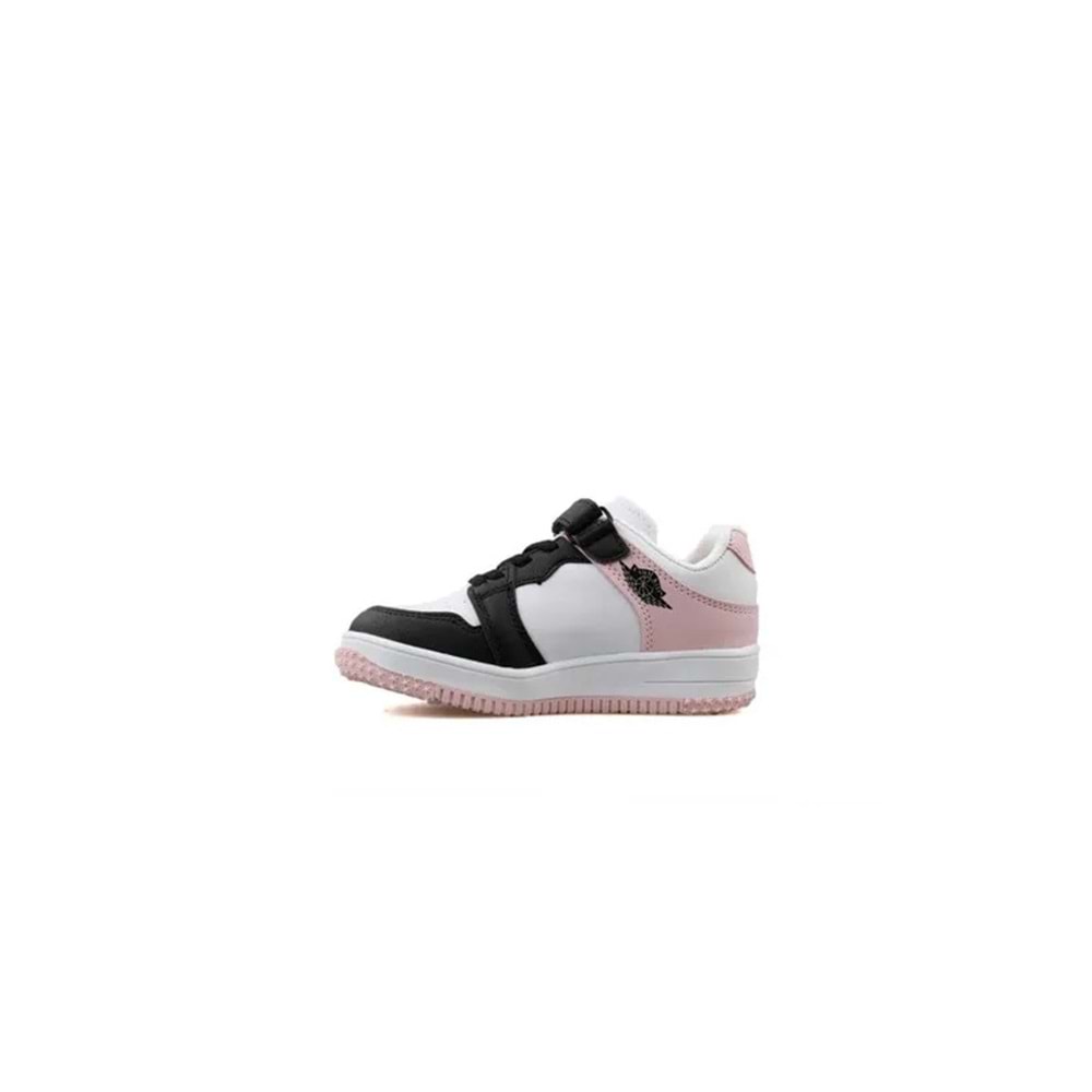 Cool 0578 Air Force Mevsimlik Çocuk Spor Ayakkabı - Beyaz Pembe - 27