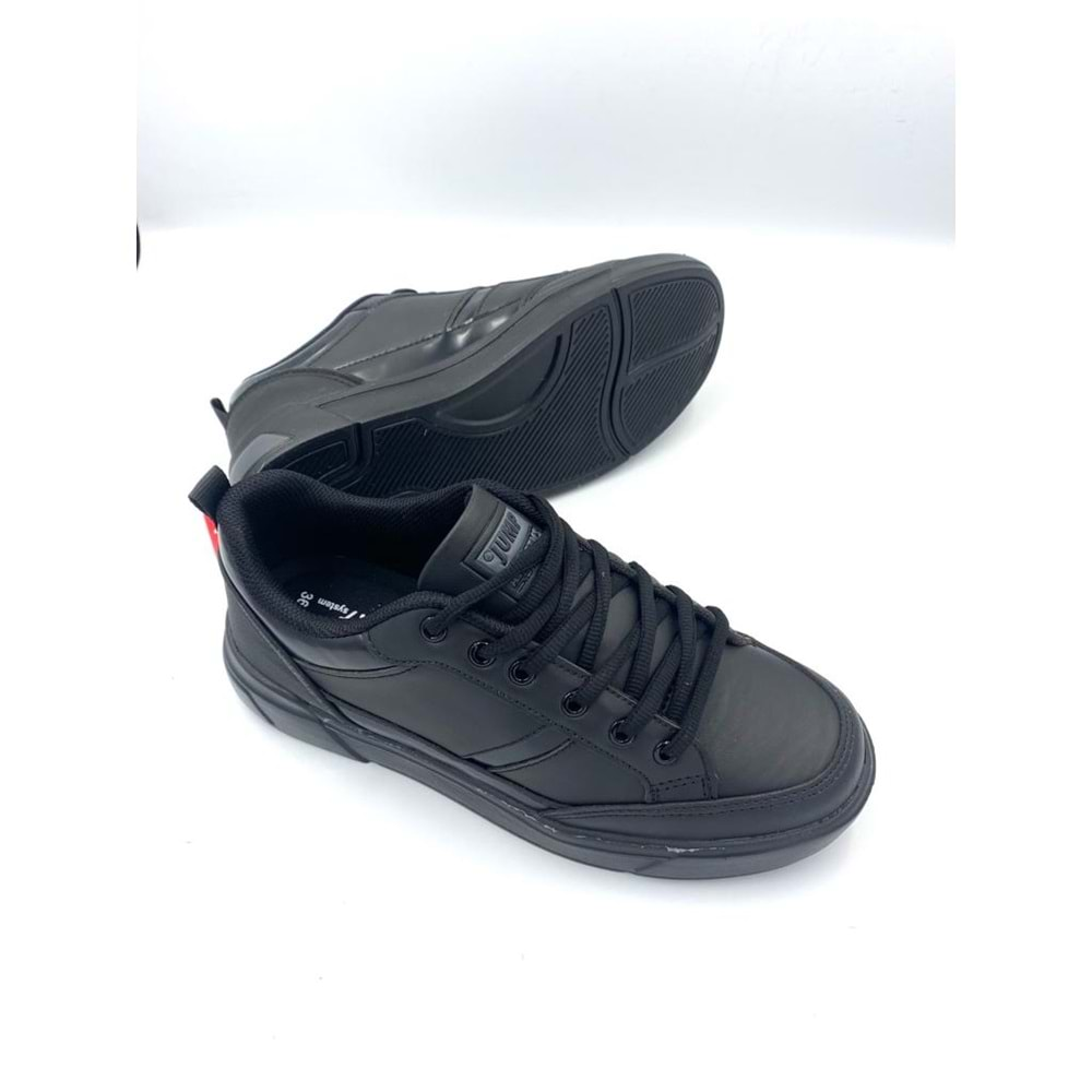 Pabuçhan 0679-27792 Kadın Sneaker Spor Ayakkabı - BTMK00678-Siyah Siyah-36