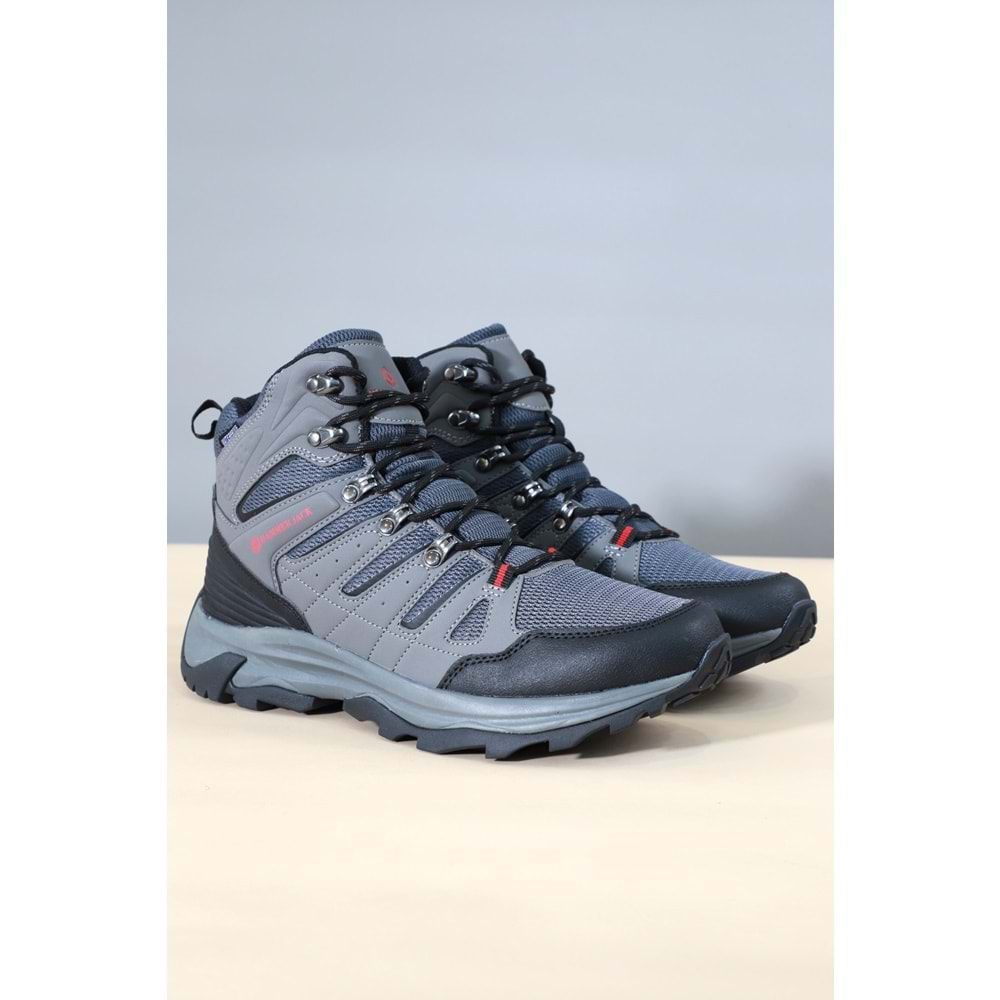 Pabuçhan 0690 Waterprof Su Geçirmez Trekking Bot - BTMK00690-Gri-43