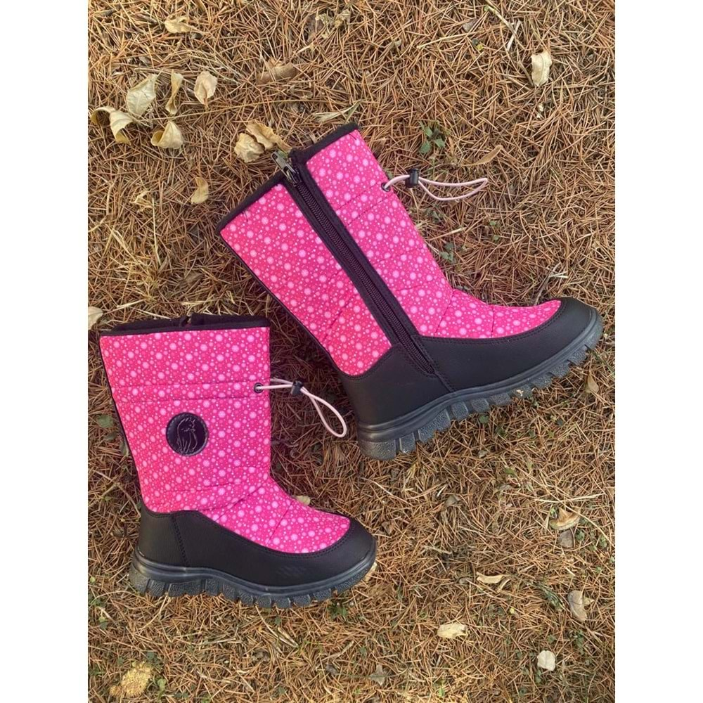 Cool 0692 Kız Çocuk Karbotu Çizme - BTMK00692-Pembe-31