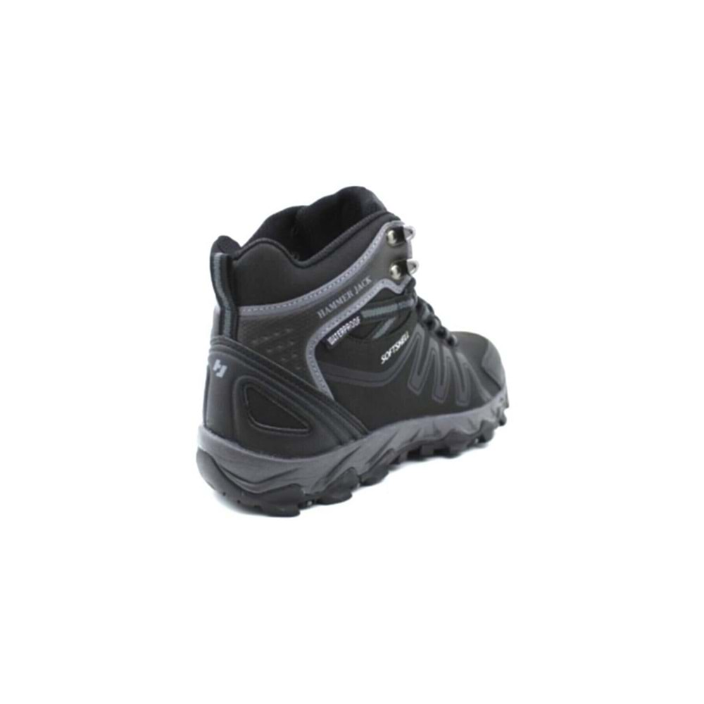 Pabuçhan 0704 Su Geçirmez (Waterproof) Erkek Trekking Bot - BTMK00704-Siyah-40