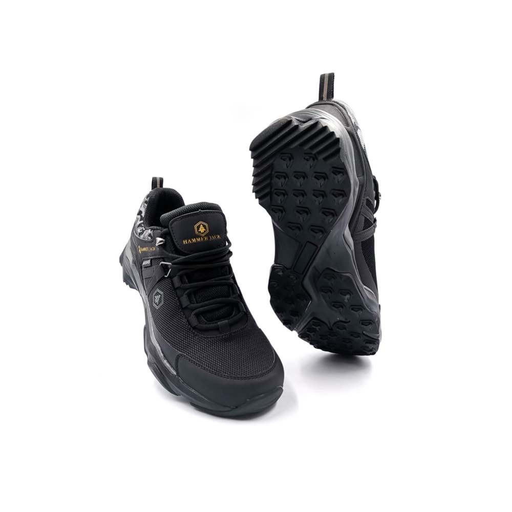 Pabuçhan 0707 Trekking Su Geçirmez Erkek Spor Ayakkabı - BTMK00707-Siyah-44