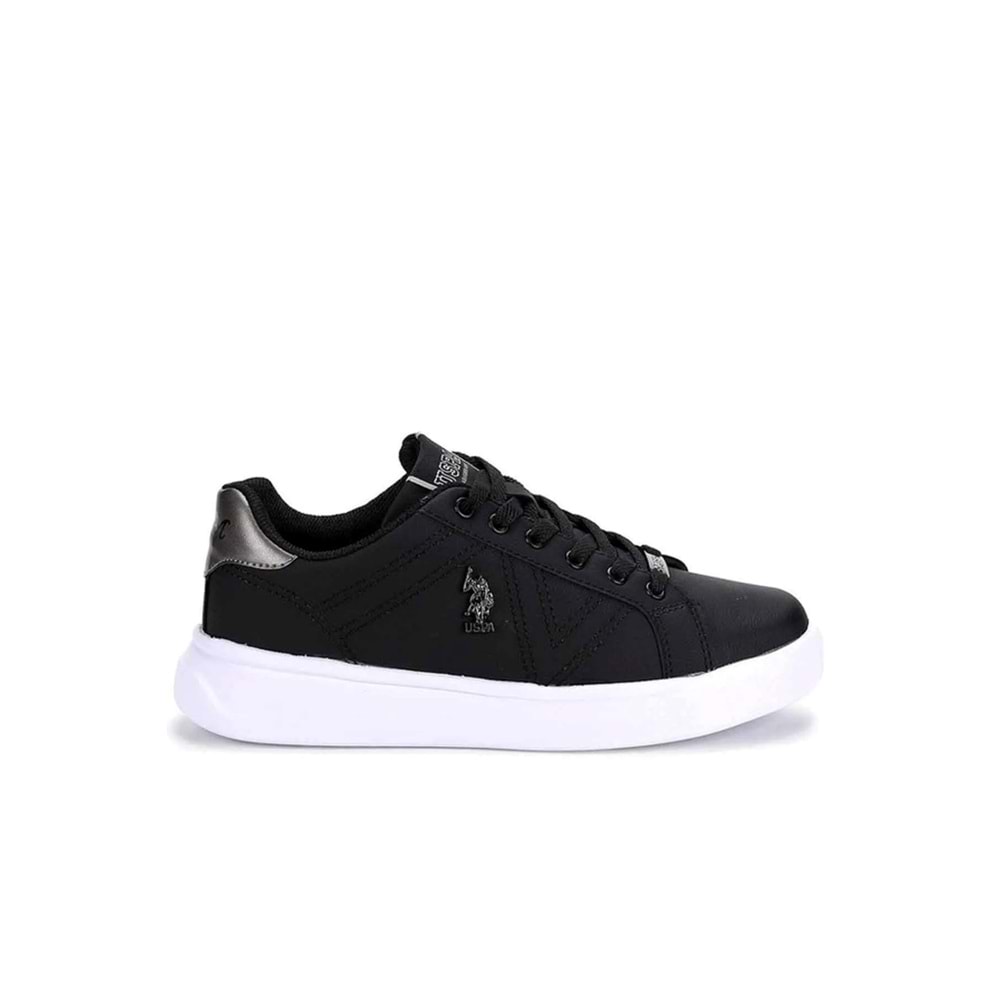 U.S.Polo Assn 0722 Beyaz Sneaker Spor Ayakkabı - Beyaz Siyah - 40