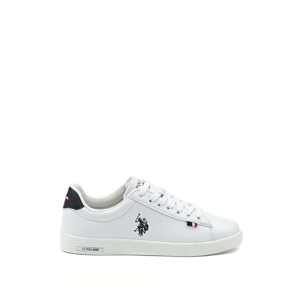U.S. Polo Assn. 0726 Erkek Beyaz Sneaker Spor Ayakkabı - BTMK00726-Beyaz-45