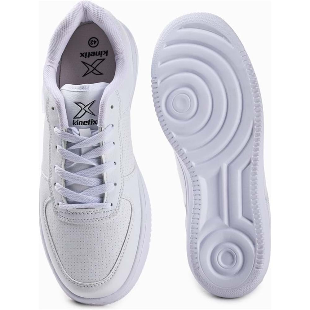 Kinetix 0796 Erkek Sneaker Spor Ayakkabı - Beyaz - 45