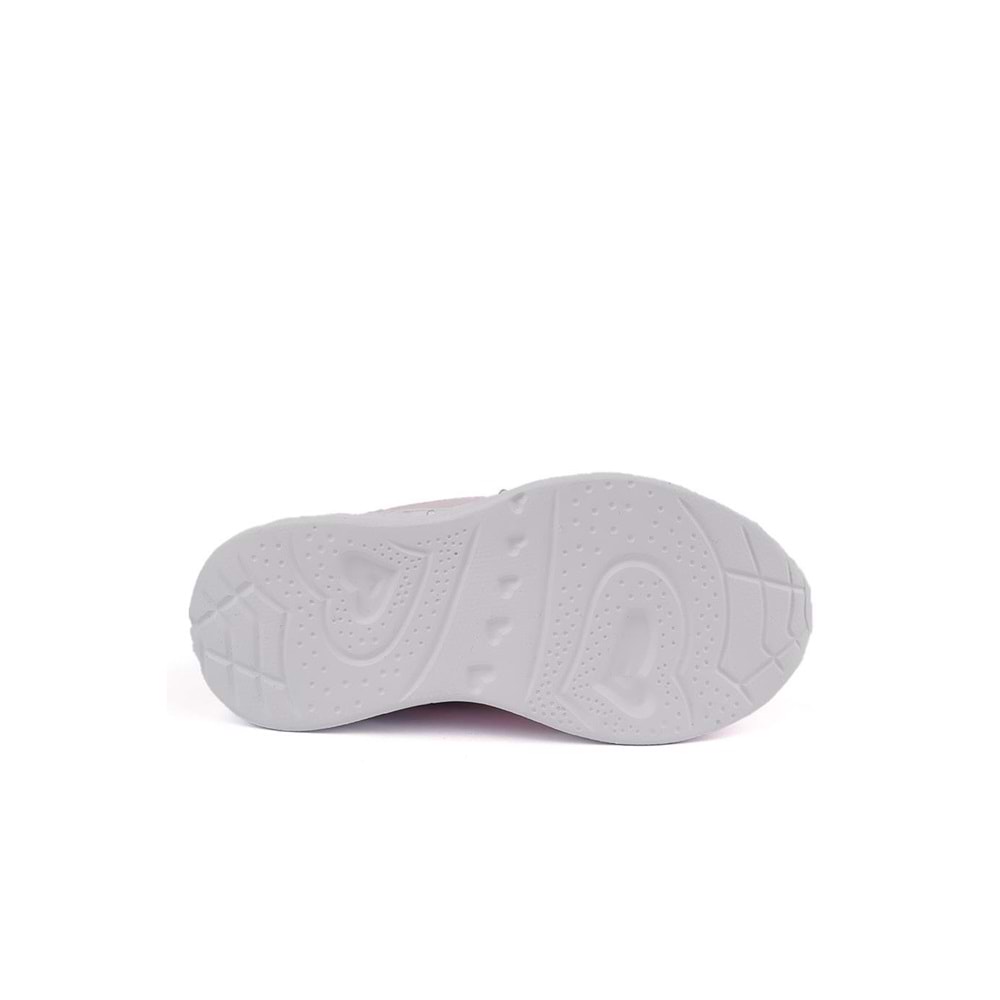 Cool 0879 Kız Çocuk Anatomik Taban Işıklı Bot - Beyaz Pembe - 23 - BTMK00879-Beyaz Pembe-23
