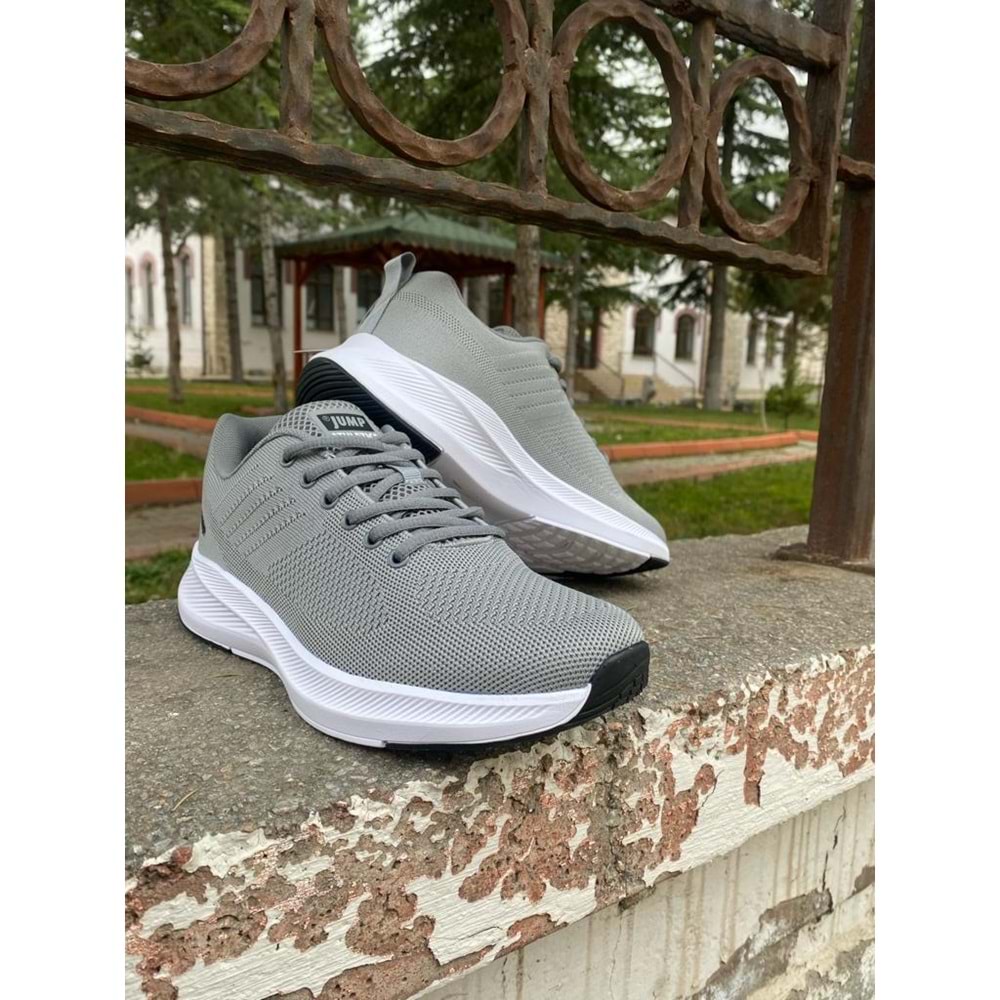 Jump 1043 Memory Taban Ortapedik Spor Ayakkabı - Gri - 36 - BTMK01043-Gri-36