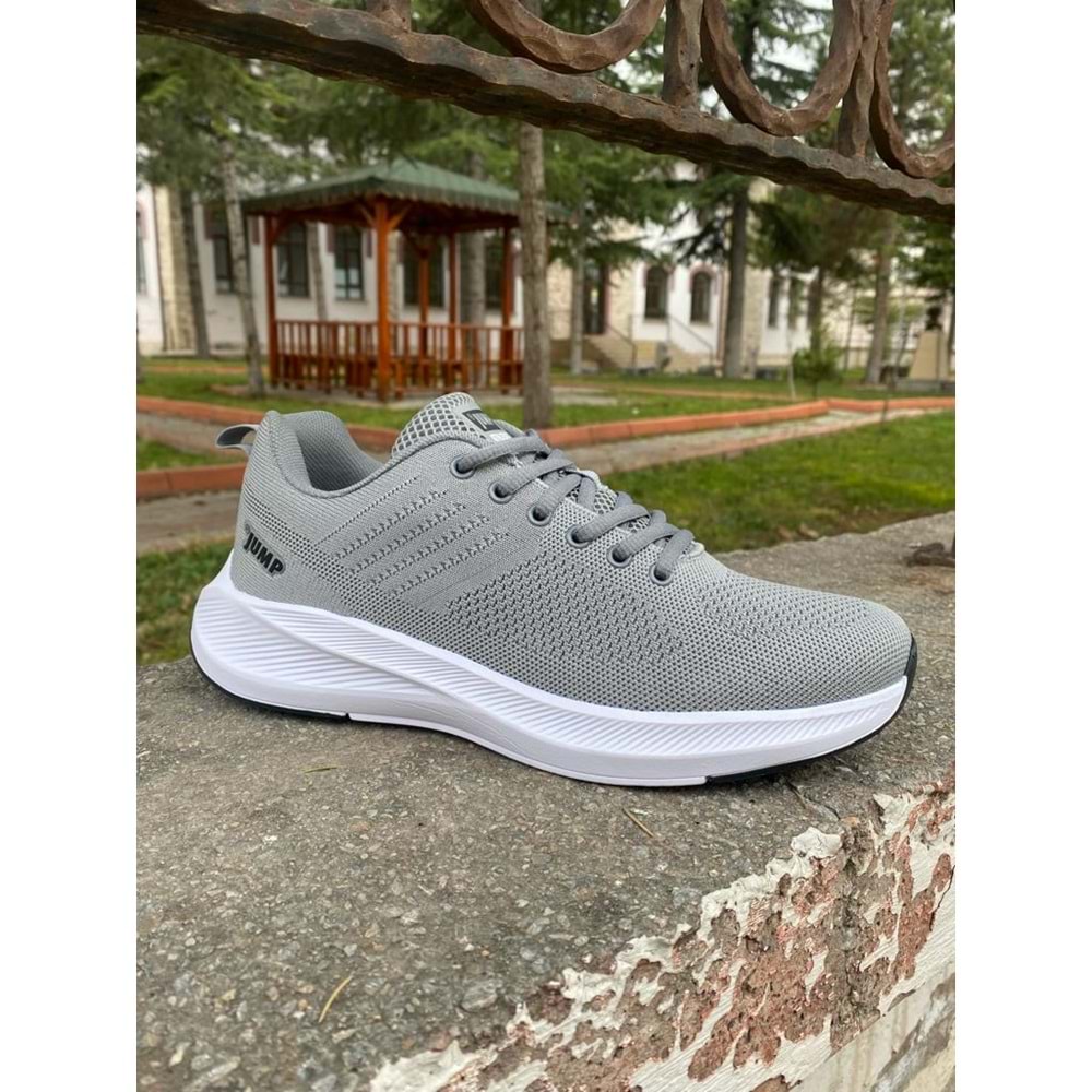 Jump 1043 Memory Taban Ortapedik Spor Ayakkabı - Gri - 36 - BTMK01043-Gri-36