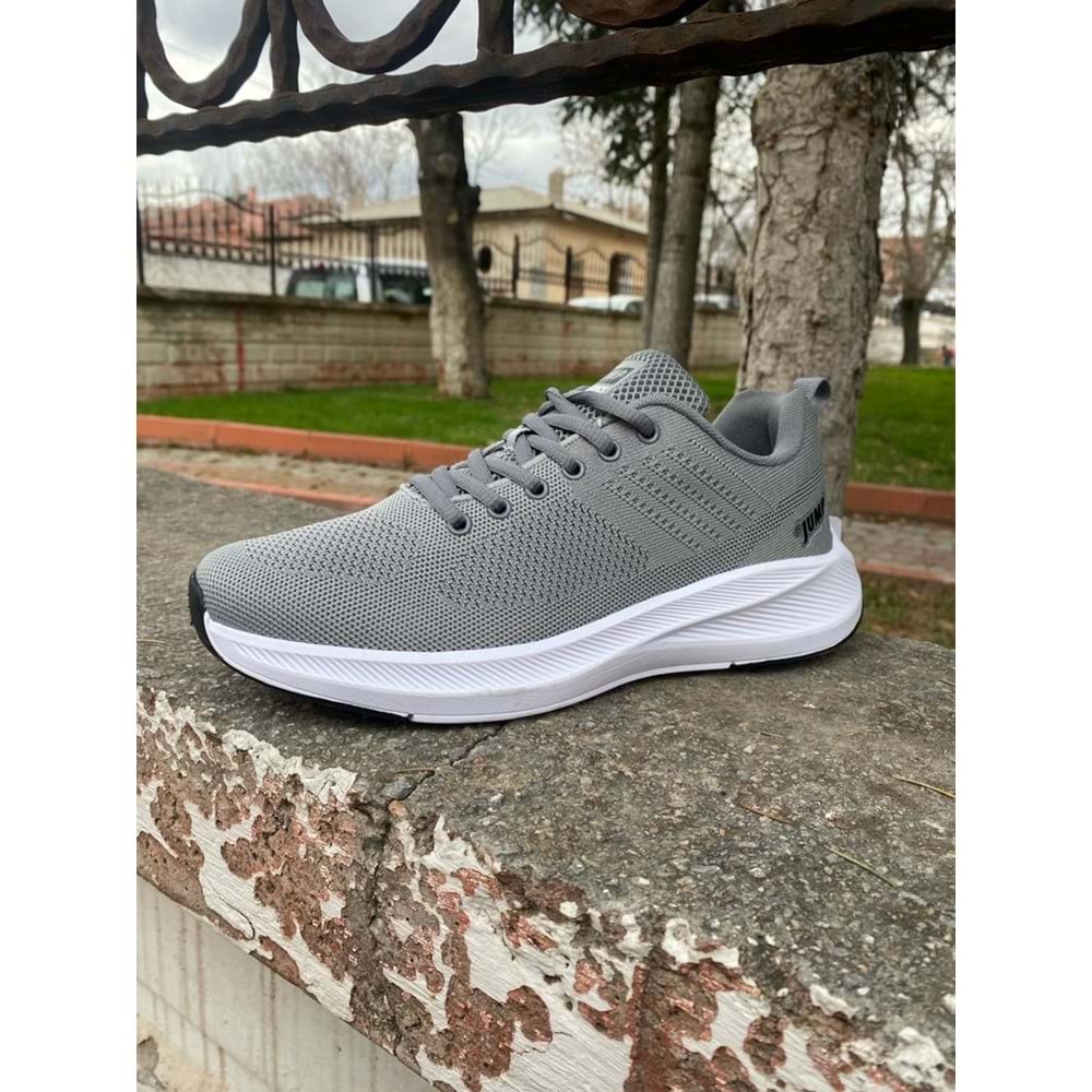 Jump 1043 Memory Taban Ortapedik Spor Ayakkabı - Gri - 36 - BTMK01043-Gri-36