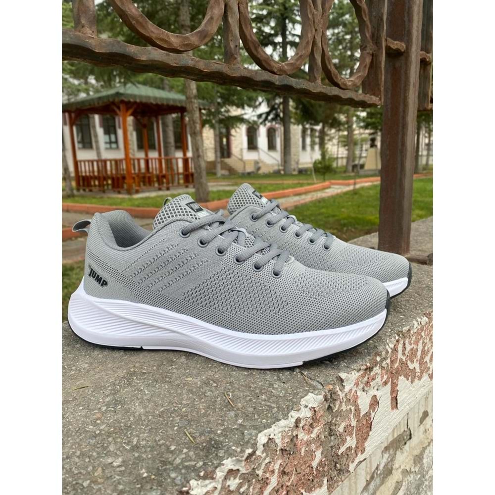 Jump 1043 Memory Taban Ortapedik Spor Ayakkabı - Gri - 36 - BTMK01043-Gri-36