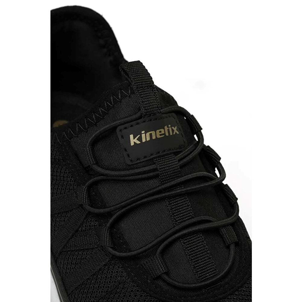 Kinetix 1069 Comfort Tabanlı Ağzı Streçli Yürüyüş & Koşu Ayakkabı - Siyah - 37