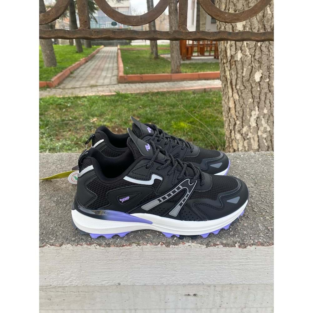 Jump 1091 Memory Taban Unisex Yürüyüş & Koşu Ayakkabısı - Mor - 36
