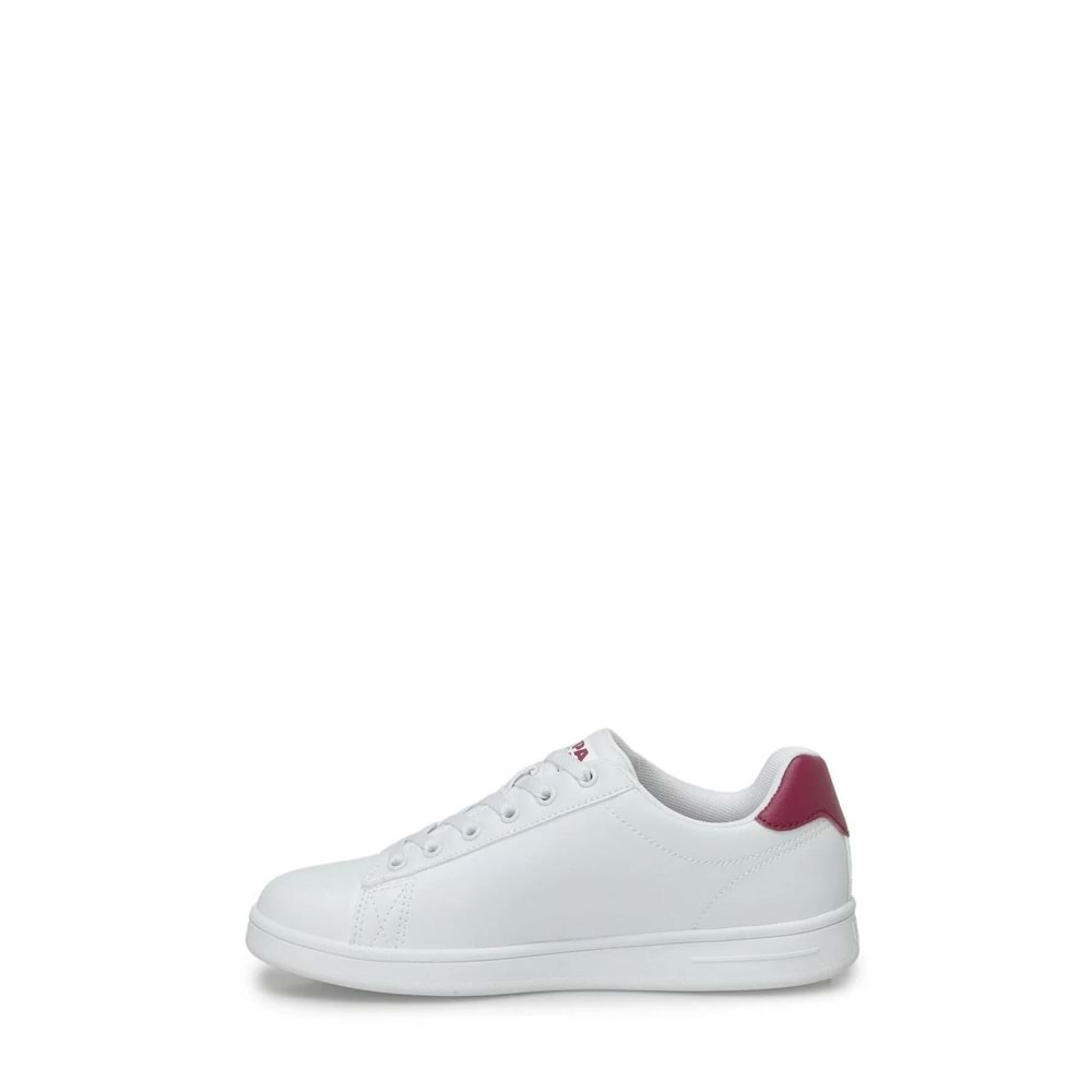 Us Polo Assn 1130 Costa Unısex Ortpedik Tabanlı Sneaker Ayakkabı - Beyaz Pembe - 40 - BTMK01130-Beyaz Pembe-40