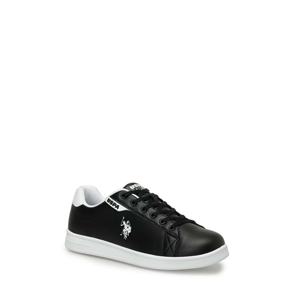 Us Polo Assn 1130 Costa Unısex Ortpedik Tabanlı Sneaker Ayakkabı - Siyah Beyaz - 40 - BTMK01130-Siyah Beyaz-40