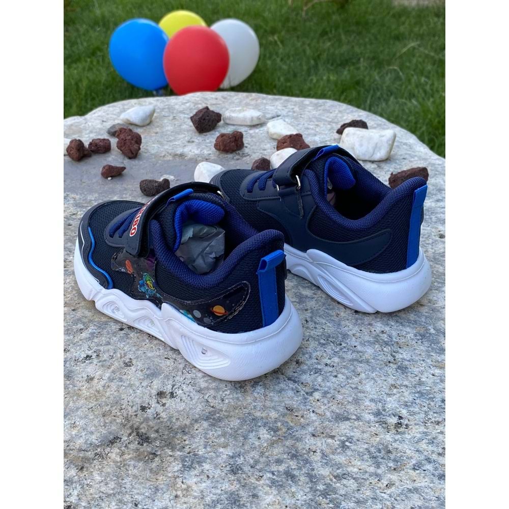 Cool 1145 Işıklı Çoçuk Spor Ayakkabı - Lacivert - 28 - BTMK01145-Lacivert-28