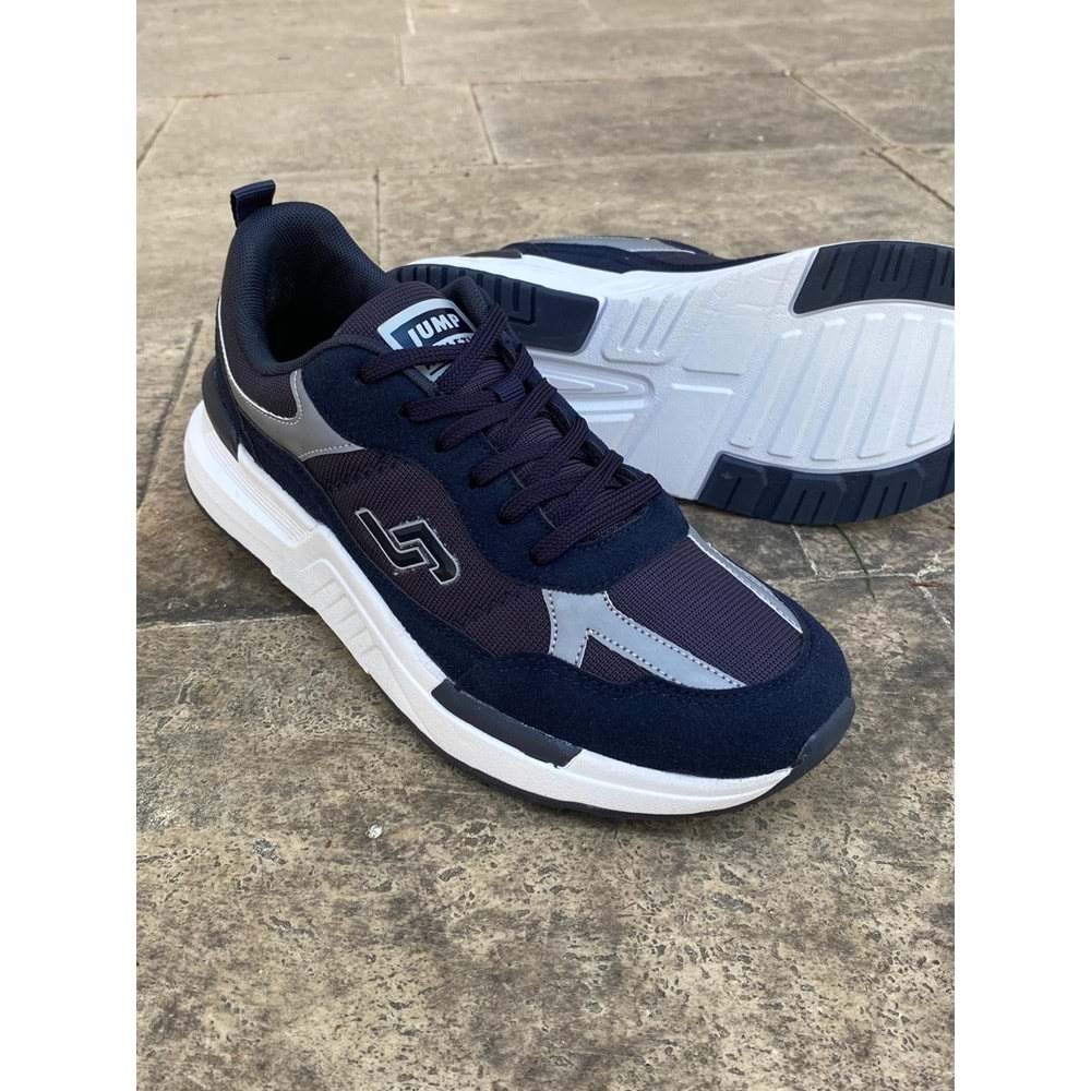 Jump 1178 Erkek Günlük Spor Ayakkabı - Lacivert - 41 - BTMK01178-Lacivert-41