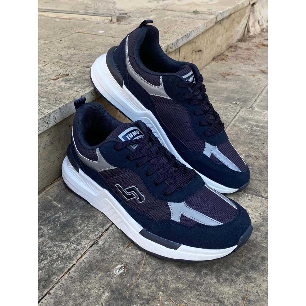 Jump 1178 Erkek Günlük Spor Ayakkabı - Lacivert - 41 - BTMK01178-Lacivert-41