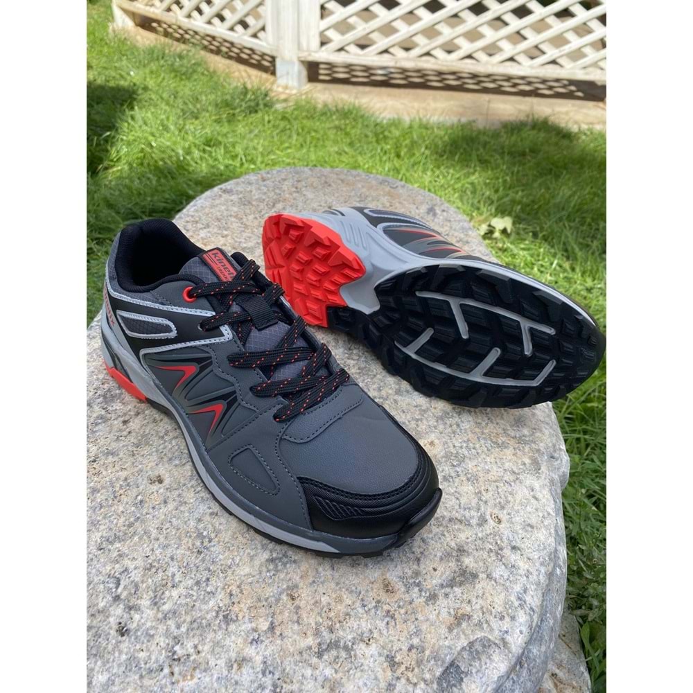 Kinetix 1204 Erkek Outdoor Spor Ayakkabısı - Gri - 40 - BTMK01204-Gri-40