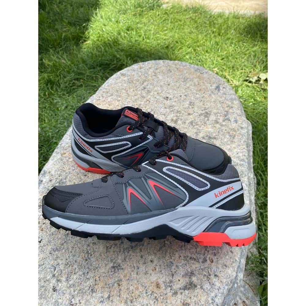 Kinetix 1204 Erkek Outdoor Spor Ayakkabısı - Gri - 40 - BTMK01204-Gri-40