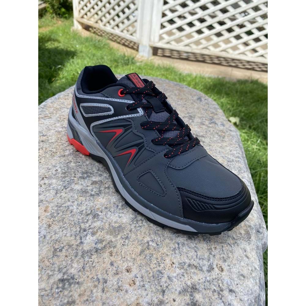 Kinetix 1204 Erkek Outdoor Spor Ayakkabısı - Gri - 40 - BTMK01204-Gri-40