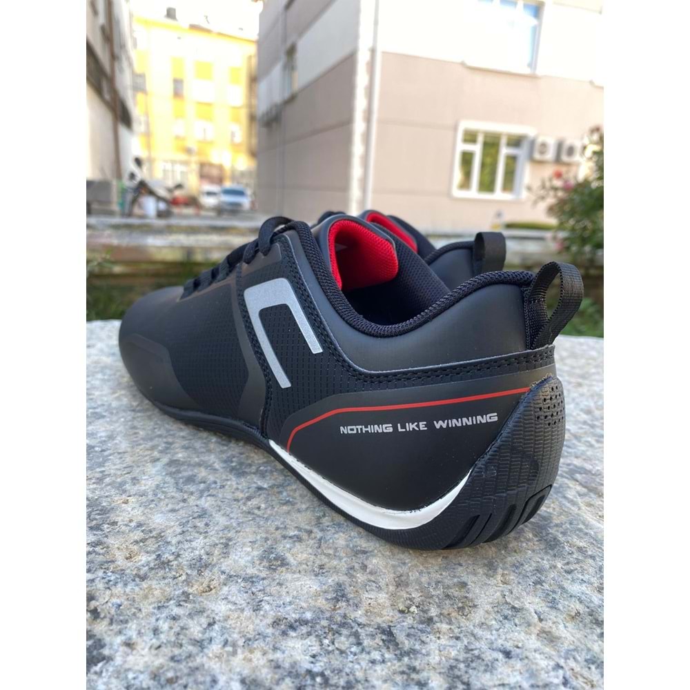 Lescon İnce Tabanlı Sneakers Ayakkabı 1213 - Siyah - 41 - BTMK01213-Siyah-41