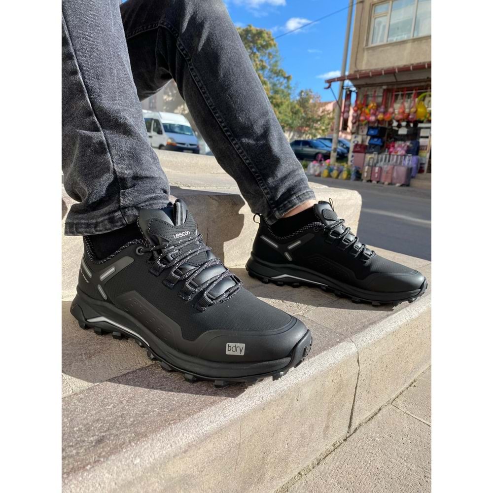 Lescon Su Geçirmez Outdoor Spor Ayakkabı 1216 - Siyah - 42 - BTMK01216-Siyah-42