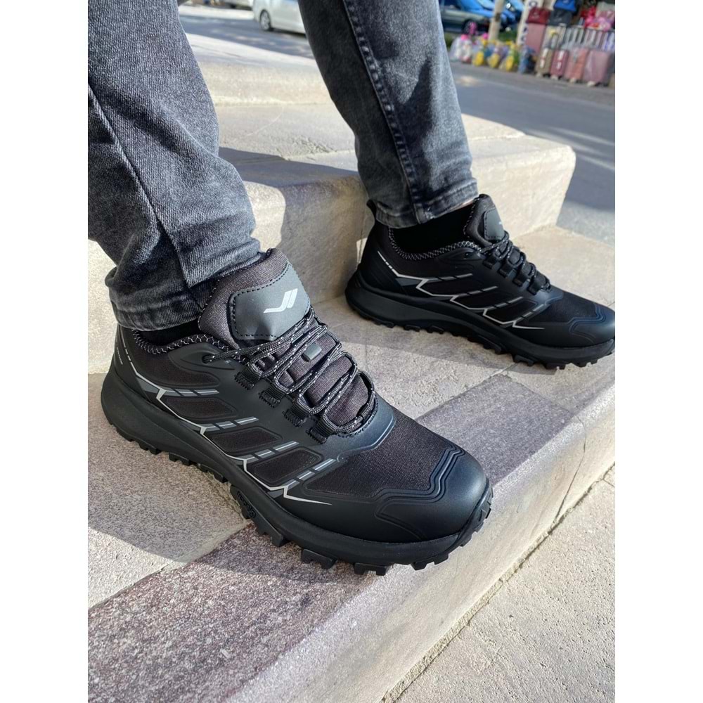 Lescon Su Geçirmez Outdoor Spor Ayakkabı 1217 - Siyah - 42 - BTMK01217-Siyah-42