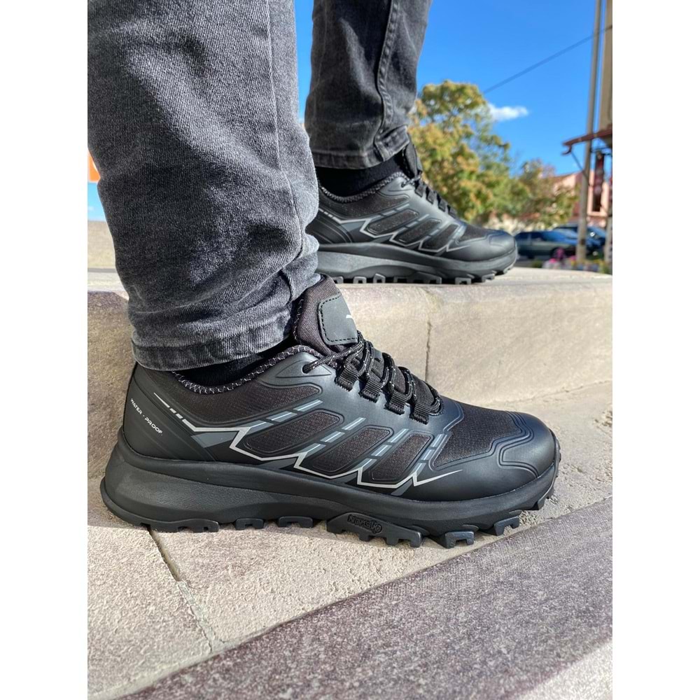 Lescon Su Geçirmez Outdoor Spor Ayakkabı 1217 - Siyah - 42 - BTMK01217-Siyah-42