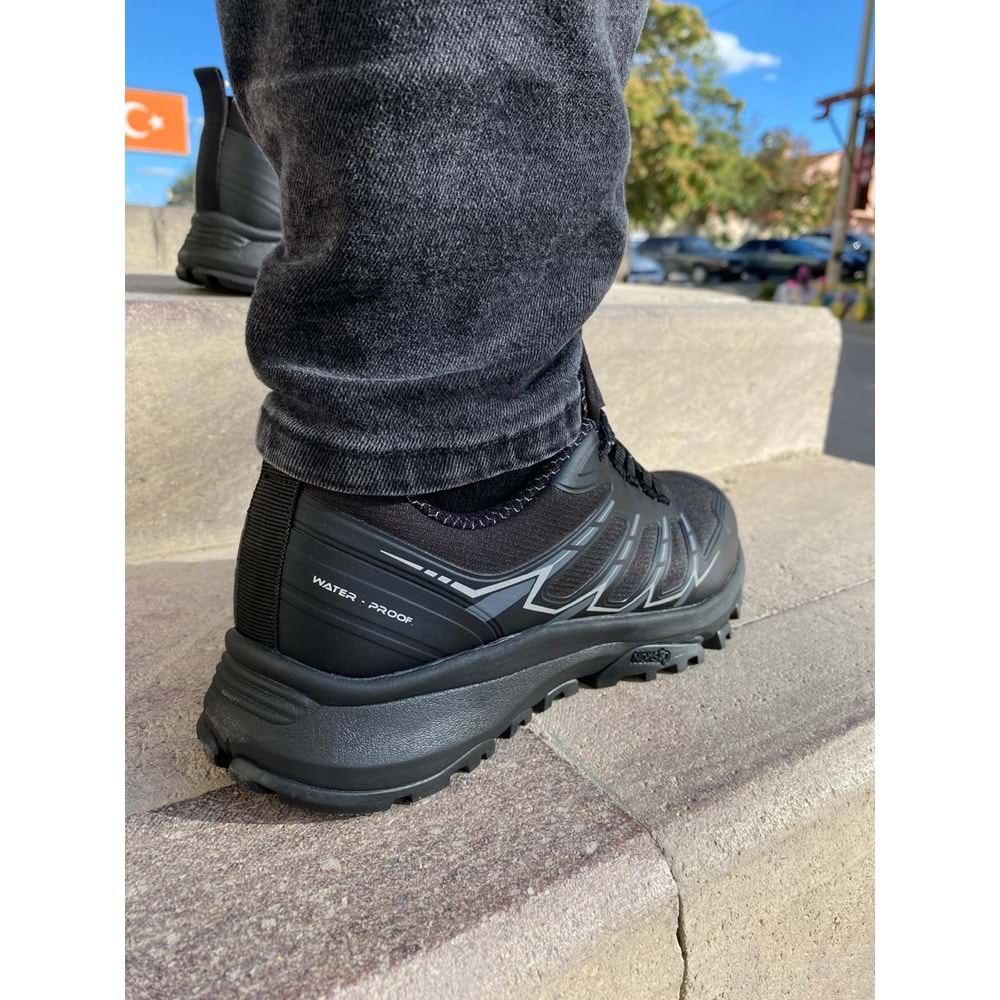 Lescon Su Geçirmez Outdoor Spor Ayakkabı 1217 - Siyah - 42 - BTMK01217-Siyah-42