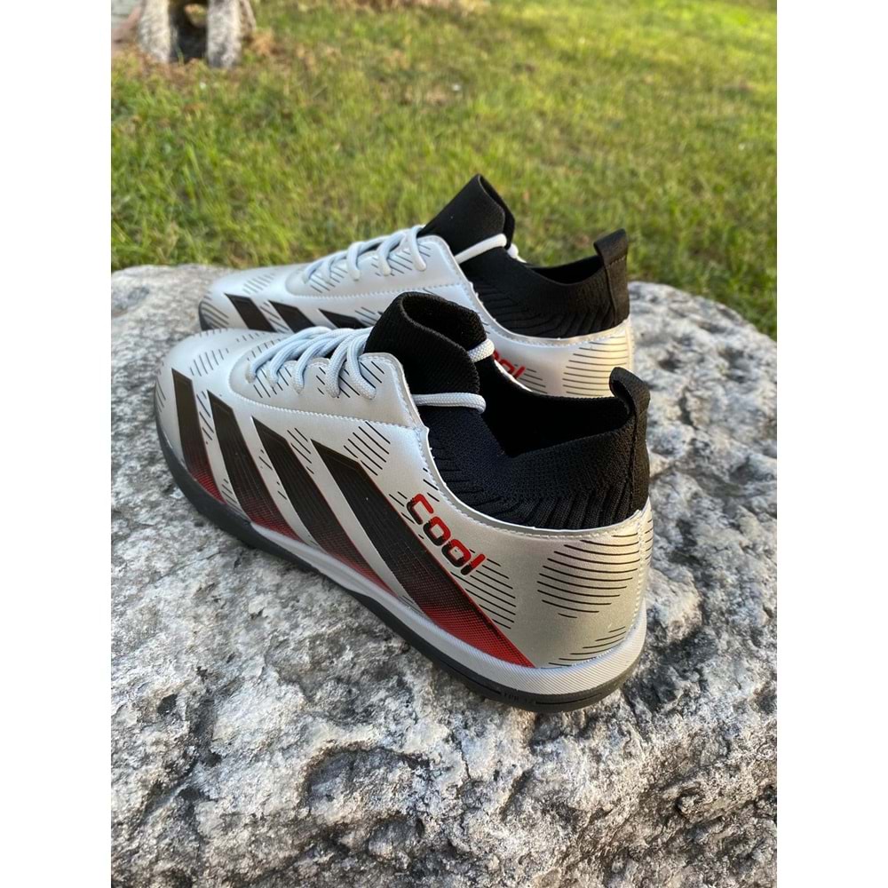 Cool Erkek Çoçuk Çoraplı Halı Saha 1243 - Gümüş - 39 - BTMK01243-Gümüş-39