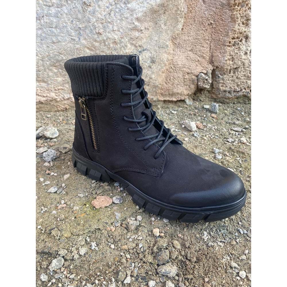 Hammer Jack Erkek Deri Bot - Siyah - 40 - BTMK01249-Siyah-40