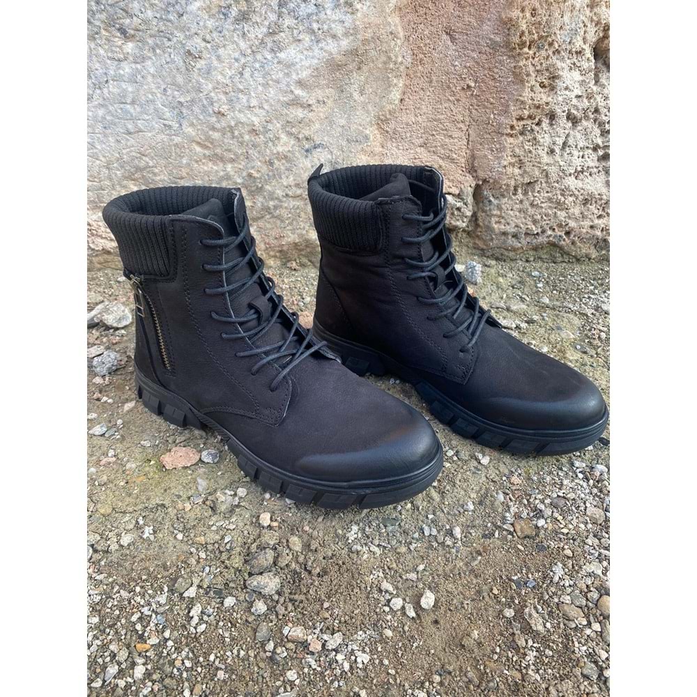 Hammer Jack Erkek Deri Bot - Siyah - 40 - BTMK01249-Siyah-40