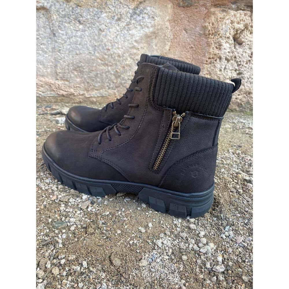 Hammer Jack Erkek Deri Bot - Siyah - 40 - BTMK01249-Siyah-40