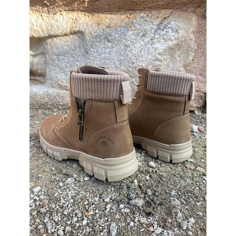 Hammer Jack Erkek Deri Bot - Taba - 41 - BTMK01249-Taba-41