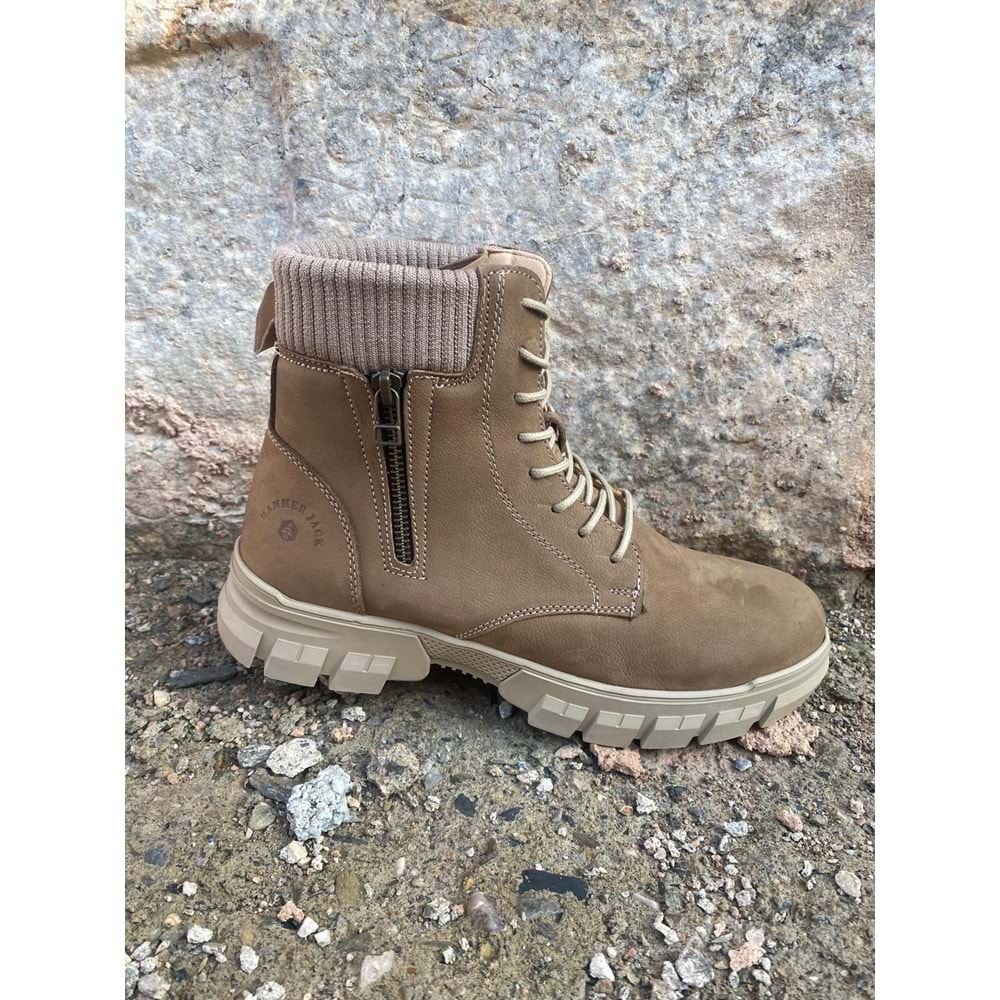 Hammer Jack Erkek Deri Bot - Taba - 41 - BTMK01249-Taba-41