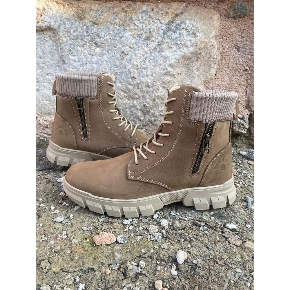 Hammer Jack Erkek Deri Bot - Taba - 41 - BTMK01249-Taba-41