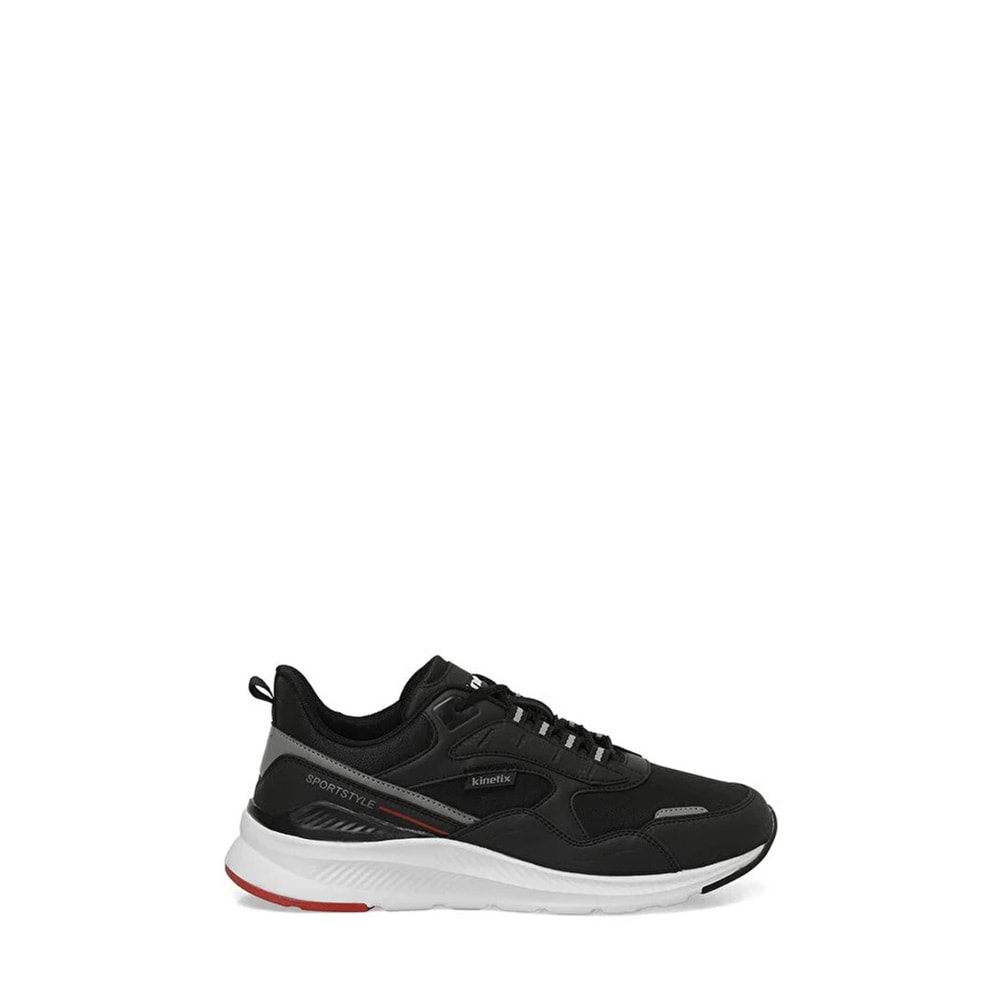 Mevsimlik Koşu Yürüyüş Ayakkkabsı 1252 - Siyah Beyaz Kırmızı - 44 - BTMK01252-Siyah Beyaz Kırmı-44
