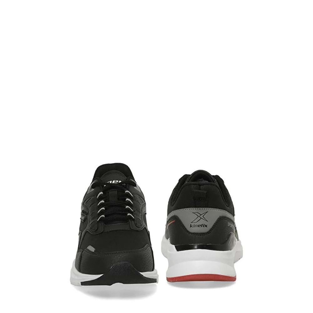 Mevsimlik Koşu Yürüyüş Ayakkkabsı 1252 - Siyah Beyaz Kırmızı - 44 - BTMK01252-Siyah Beyaz Kırmı-44