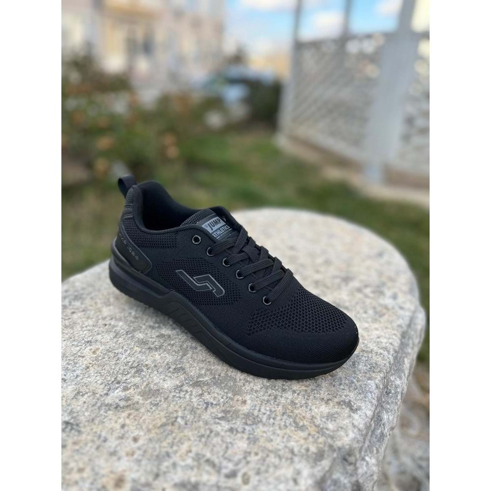 Yazlık Erkek Spor Ayakkabısı 1256 - Siyah - 41 - BTMK01256-Siyah-41