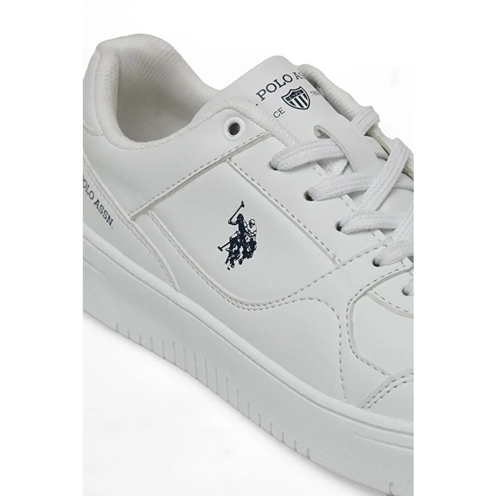 Erkek Sneaker Spor Ayakkabı 1270 - Beyaz - 43 - BTMK01270-Beyaz-43