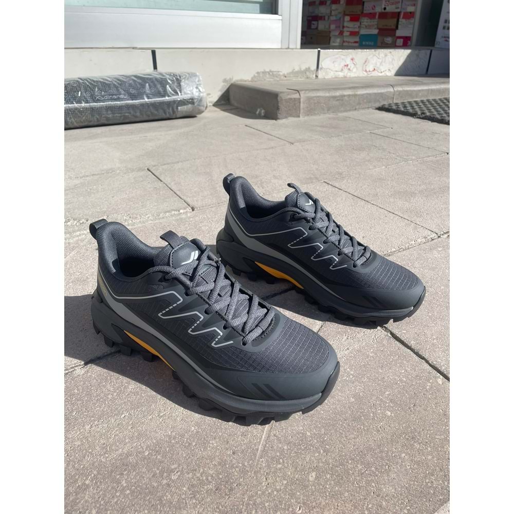 Erkek Trail Mevsmlik Spor Ayakkabı - Gri - 40 - BTMK01318-Gri-40