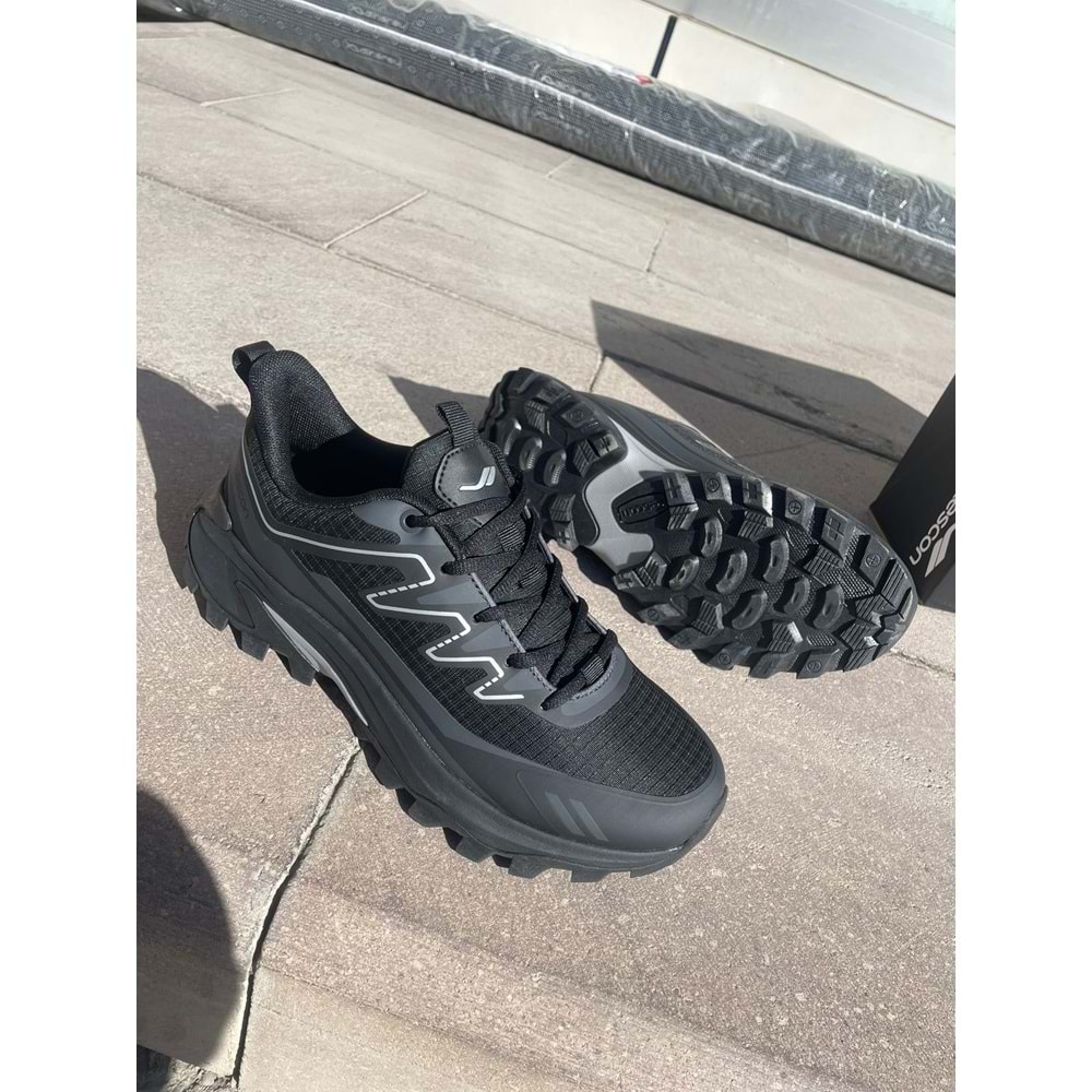 Erkek Trail Mevsmlik Spor Ayakkabı - Siyah - 41 - BTMK01318-Siyah-41