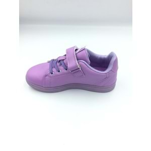 Cool Color 0421 Çocuk Sneaker Spor Ayakkabı - BTMK00421-Lila-35