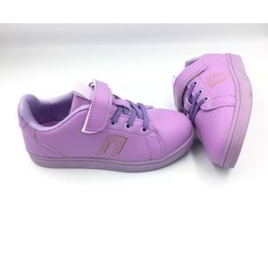 Cool Color 0421 Çocuk Sneaker Spor Ayakkabı - BTMK00421-Lila-35