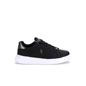 U.S.Polo Assn 0722 Beyaz Sneaker Spor Ayakkabı - Beyaz Siyah - 39