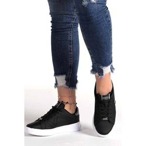 U.S.Polo Assn 0722 Beyaz Sneaker Spor Ayakkabı - Beyaz Siyah - 40