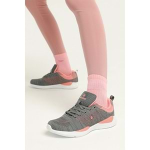 Lumberjack 0728 Kadın Günlük Ve Yürüyüş Spor Ayakkabı - Gri - 39 - BTMK00728-Gri-39