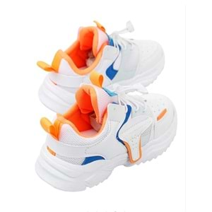 Cool 0826 Kız Çoçuk Sneakers Spor Ayakkabı - Beyaz - 29